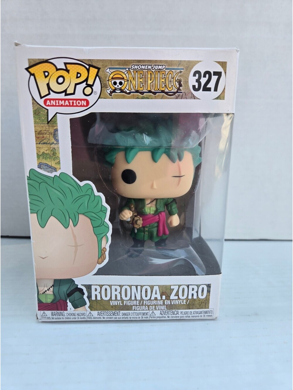 Funko Pop Animation One Piece Roronoa Zoro Vinyl Figure #327 2019